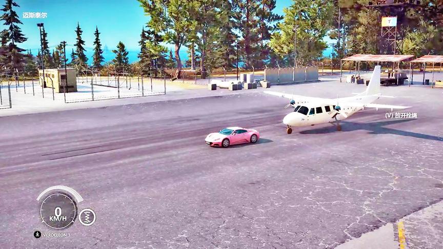 小林解说：当超级跑车拉着一架飞机最后能够自动起飞吗