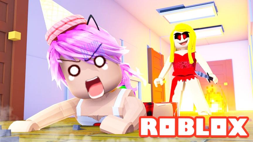 小飞象解说 Roblox逃离红衣小女孩 遇到高手！我居然也有这一天！