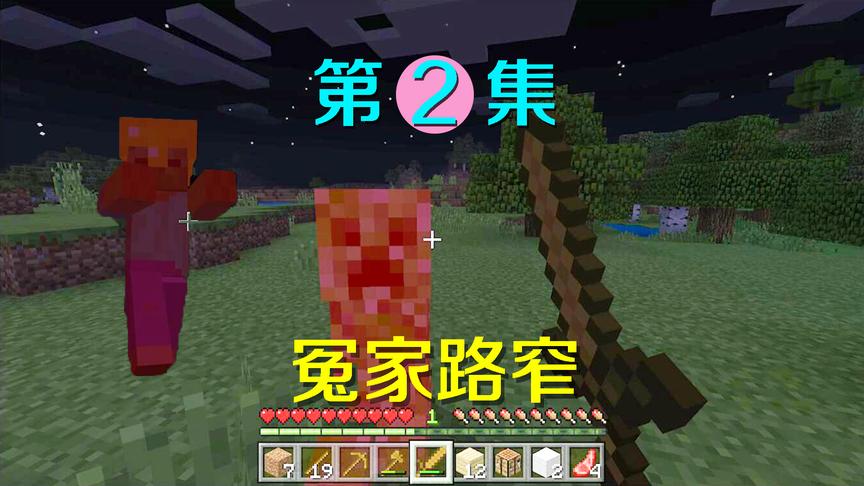 我的世界2：阿阳与苦力怕前世今生的恩恩怨怨，异世界又遇到它？