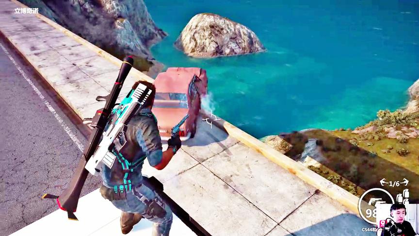 小林热游解说：恶搞路人系列，将路人的汽车扔到水里！