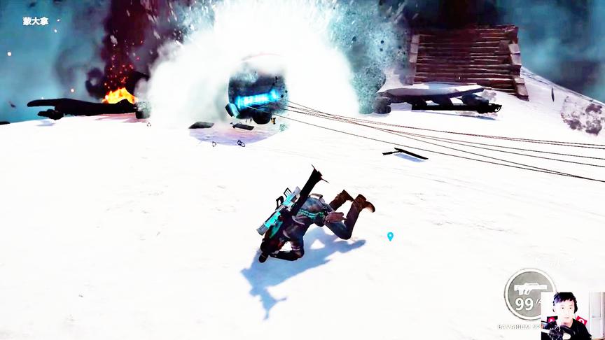 小林热游解说：雪山上驾驶直升机直接爆炸，我的头好痛！