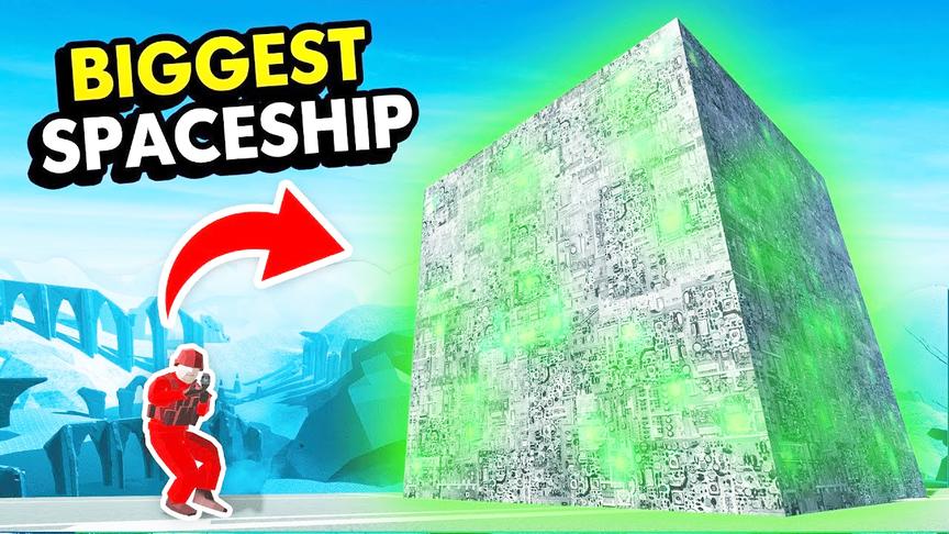 小飞象解说 战地模拟器 开着派对车上战场！见过最大的宇宙飞船？