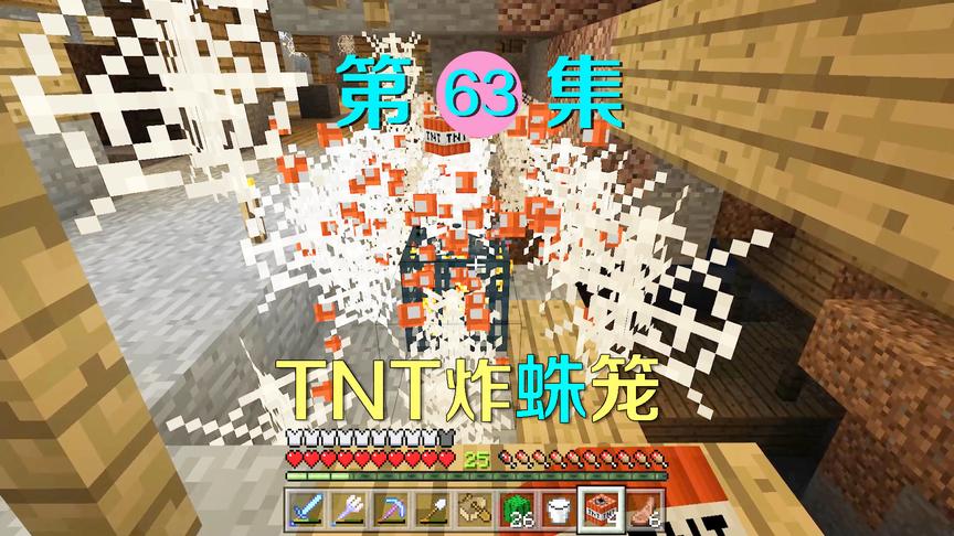 我的世界63：气到拿出TNT？废弃矿井的这些让阿阳我丧心病狂