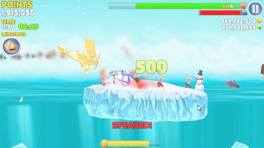 饥饿鲨进化：黄金飞机直接撞向我，给我加分？