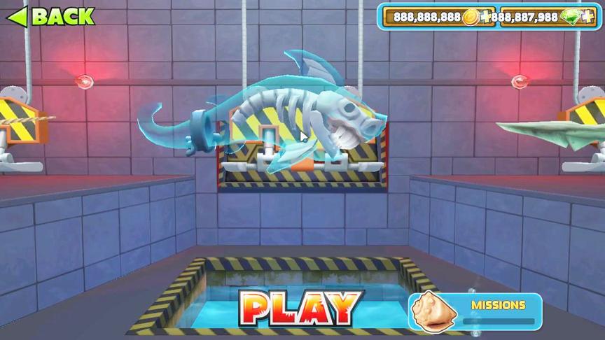 饥饿鲨进化：幽灵鲨来了，猜猜它有什么特别之处？