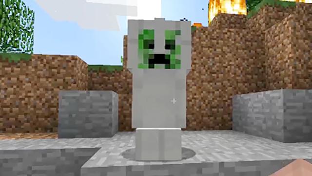 我的世界魔哒传03：苦力怕也会变羊 我摸了下 然后就“啊噗”