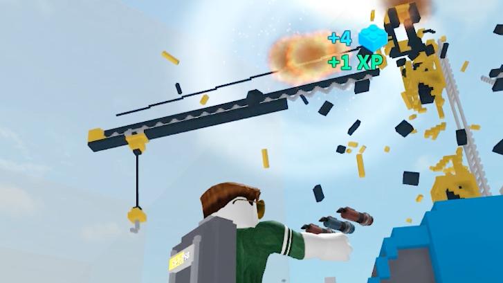 波波仔解说 roblox 破坏模拟器：跟我一起搞破坏！炸房炸车炸地板