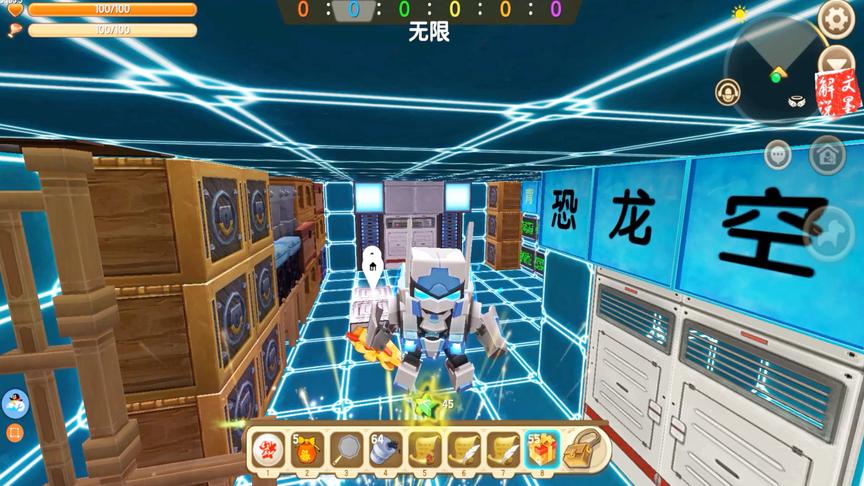 迷你世界对战，附魔卷轴对战房主的一身神器