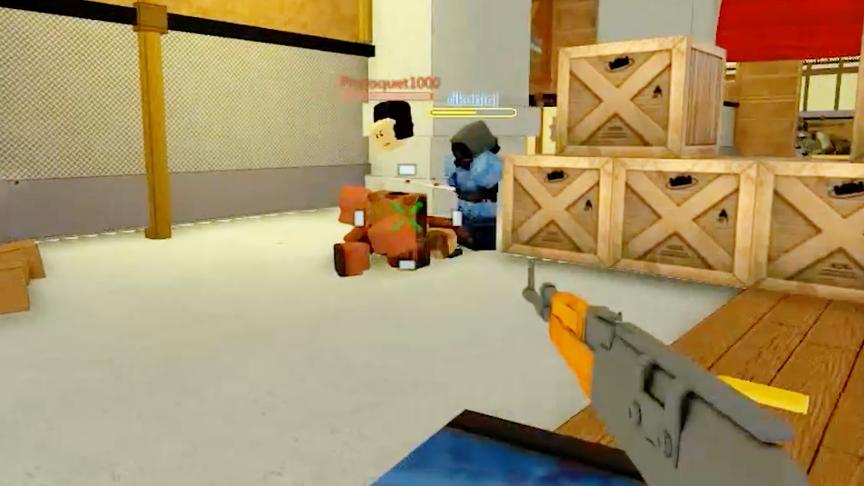 波波仔解说 roblox 堕落之鹰：感谢队友的犀利刀法救我一命！