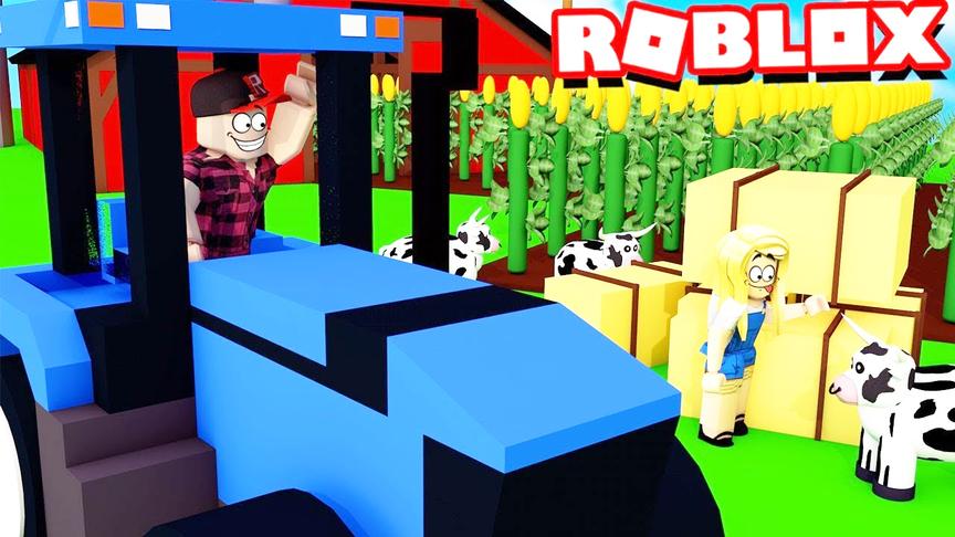 小飞象解说 Roblox收获模拟器 模拟农场升级！农民可以买地皮啦！