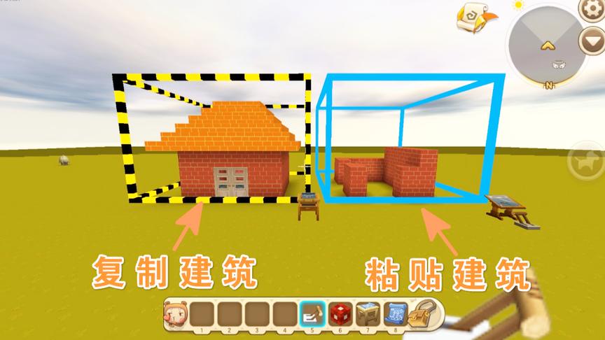 迷你世界《建筑蓝图》更新了，一座大楼帮你自动建造，好神奇