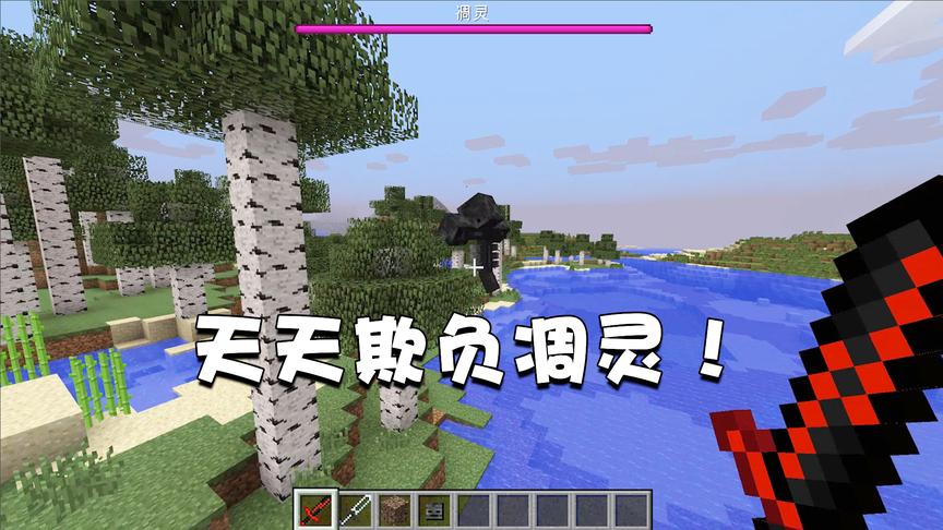我的世界特别篇58：板娘小薇竟如此残忍，每次都拿凋灵测试伤害！
