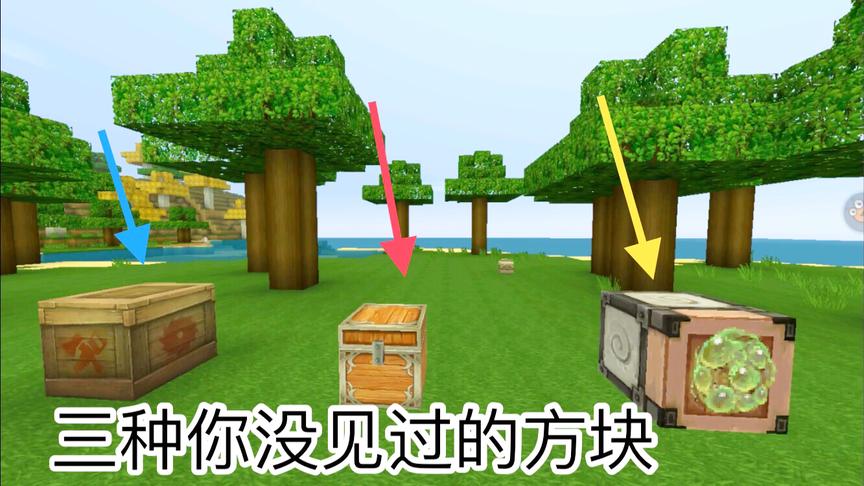 迷你世界：3种你没有看过的方块！据说只有2年的老玩家才知道！