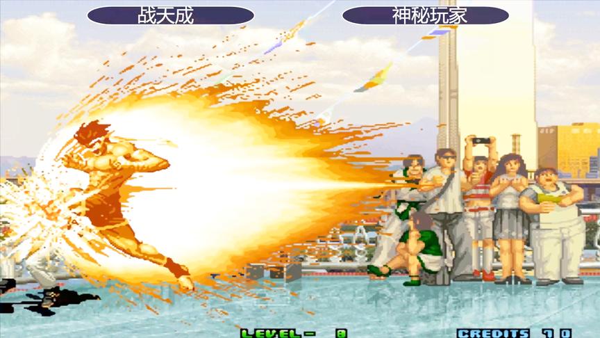 拳皇2002：东丈的黄金脚太猛了吧，一套带走对手如喝水
