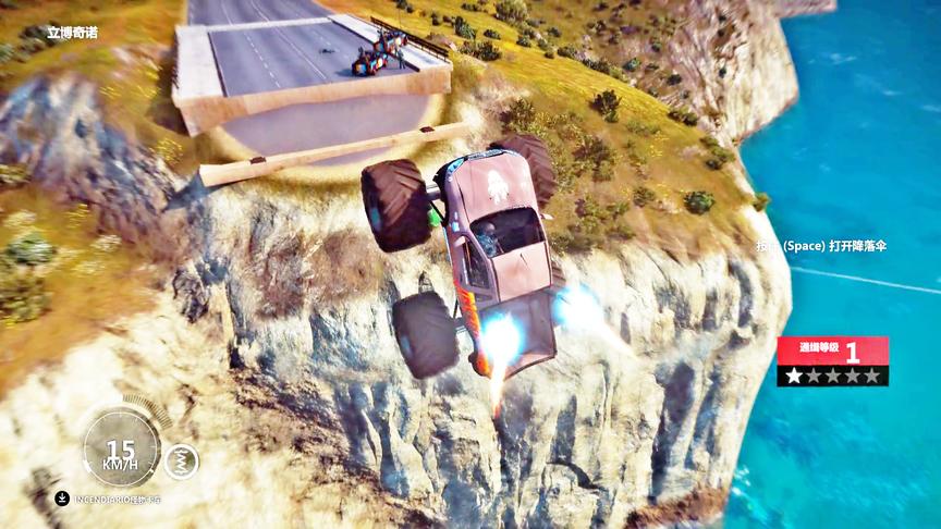 小林解说：作为越野霸主大脚车的弹跳飞跃能力到底如何？