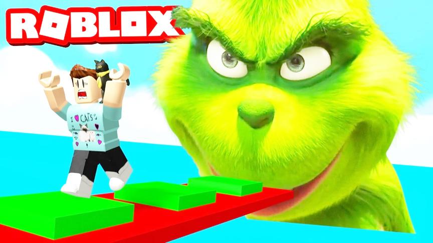 小飞象解说 Roblox逃离绿毛怪格林奇 恶作剧偷圣诞老人的礼物？