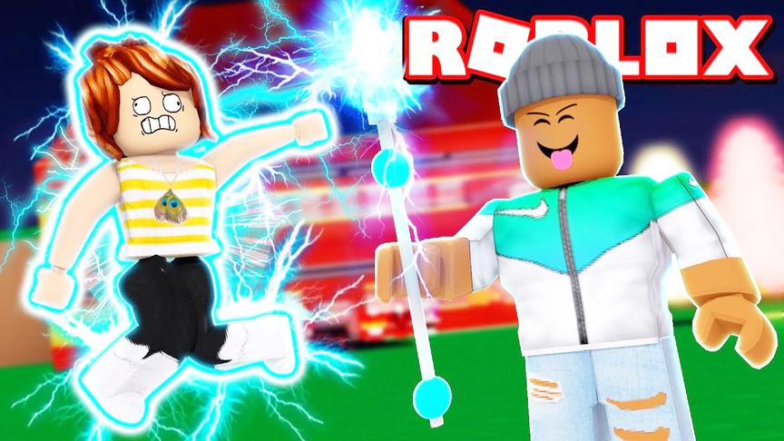 小飞象解说 Roblox新魔法大亨 无敌水魔法！其他根本不是对手？
