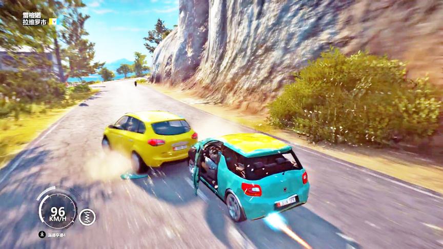 小林解说：上路驾驶汽车到处乱撞，路人看到我头疼！