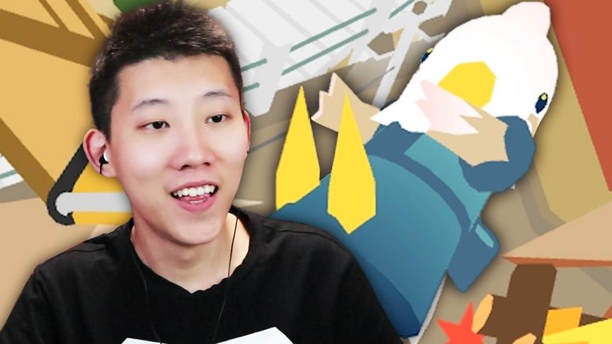 用鞭炮把小鸡炸下了悬崖！黑洞模拟器3，鲤鱼Ace解说