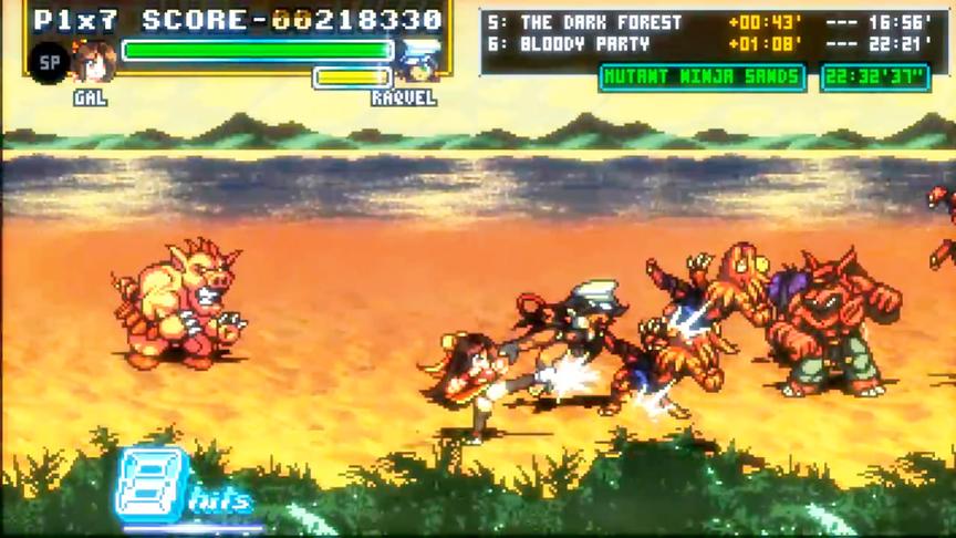 情怀向清版动作游戏，《战斗狂怒》