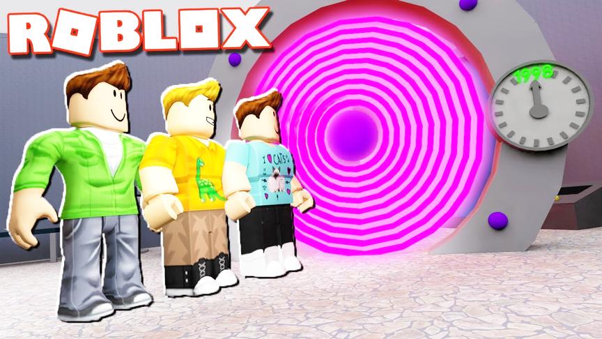 小飞象解说 Roblox时光机大亨 穿越到千年前？哆啦A梦时光机？