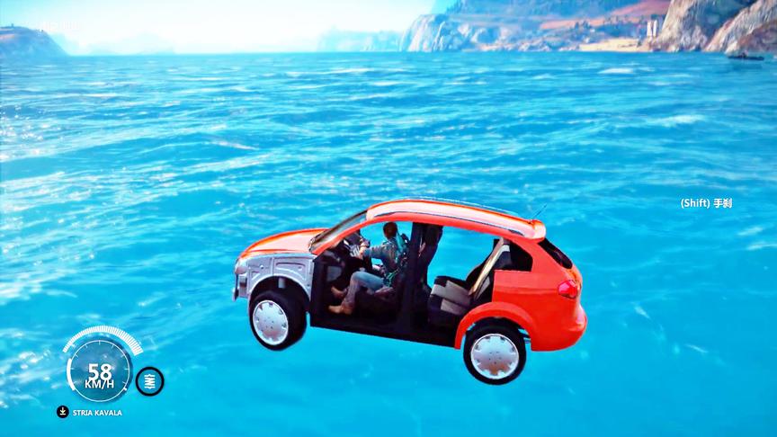 正当防卫3：这次玩水玩大了，汽车门都点掉了！