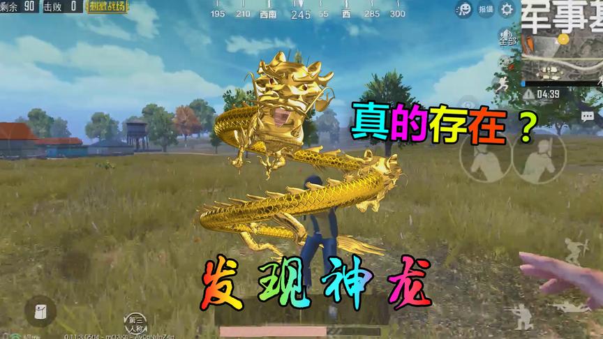 刺激战场粉丝帮4：VIP玩家在游戏中发现一条“神龙”你敢信？