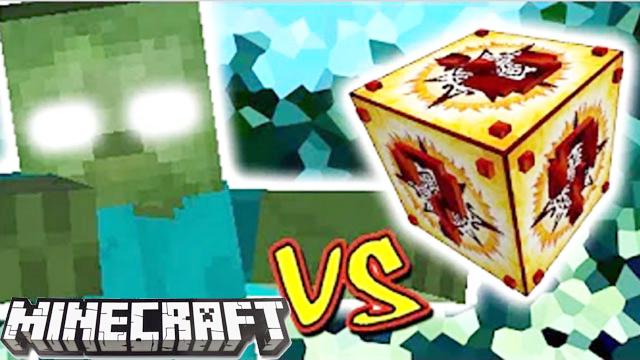 部落幸运方块大挑战 穿神器装的猪人有点凶 我的世界模组秀71