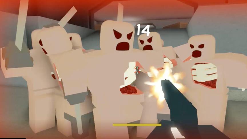 波波仔解说 roblox 固体血液：拿着电锯和火箭炮的丧尸见过没？