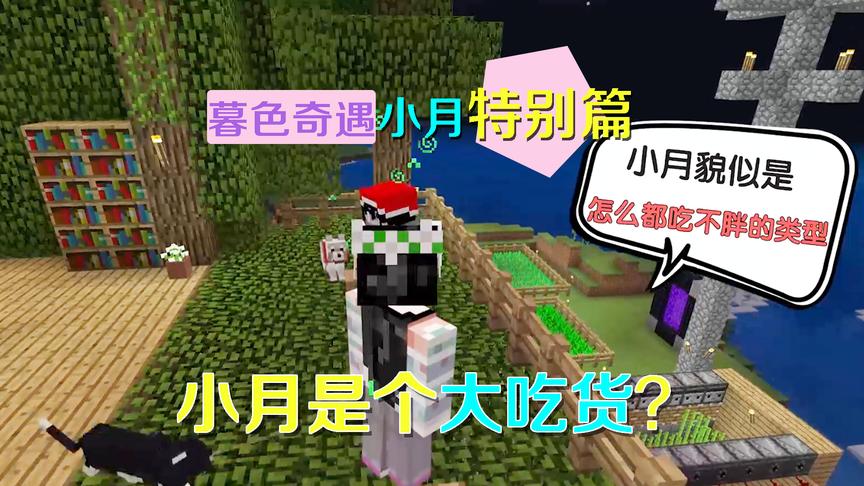 我的世界小月秘密档案：小月访谈大揭秘！娇小身材却是大吃货？