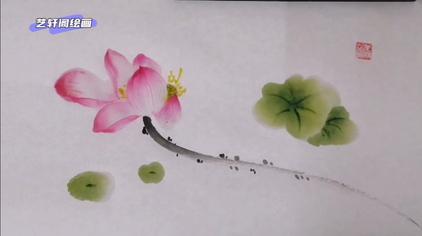 简单水墨画 西瓜视频