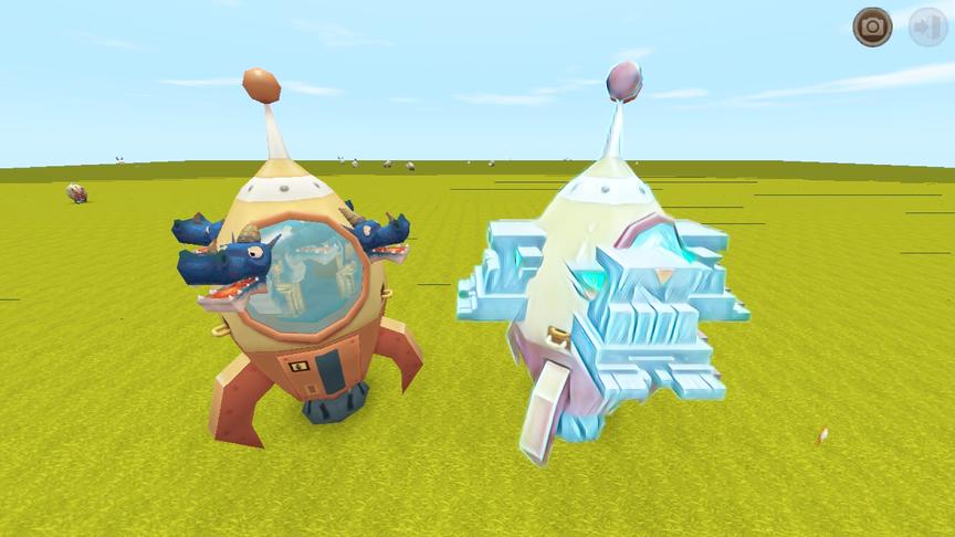 迷你世界：制作黑龙和石巨人的专属火箭座驾！黑龙火箭太豪华了！