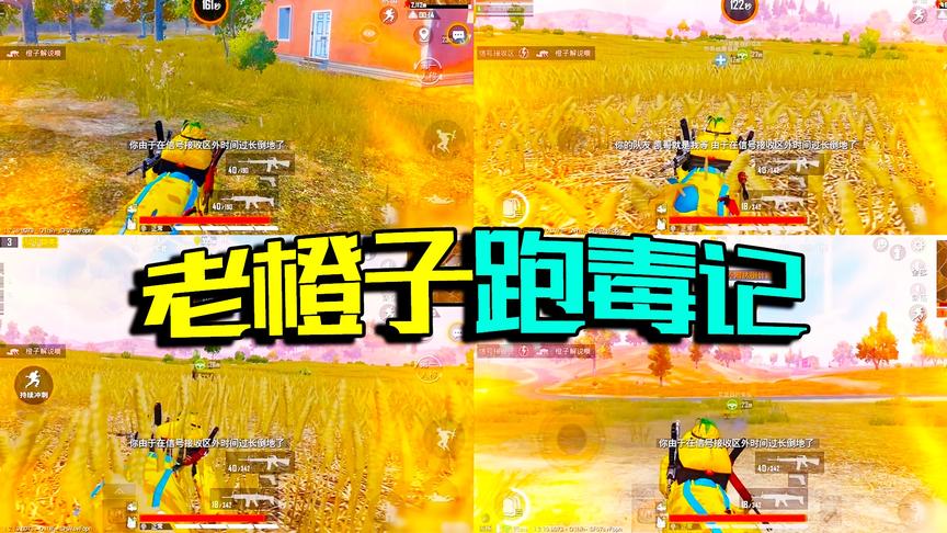 惊心动魄！老橙子带粉丝抗毒跑了3000米 整整倒下四次后逃出升天