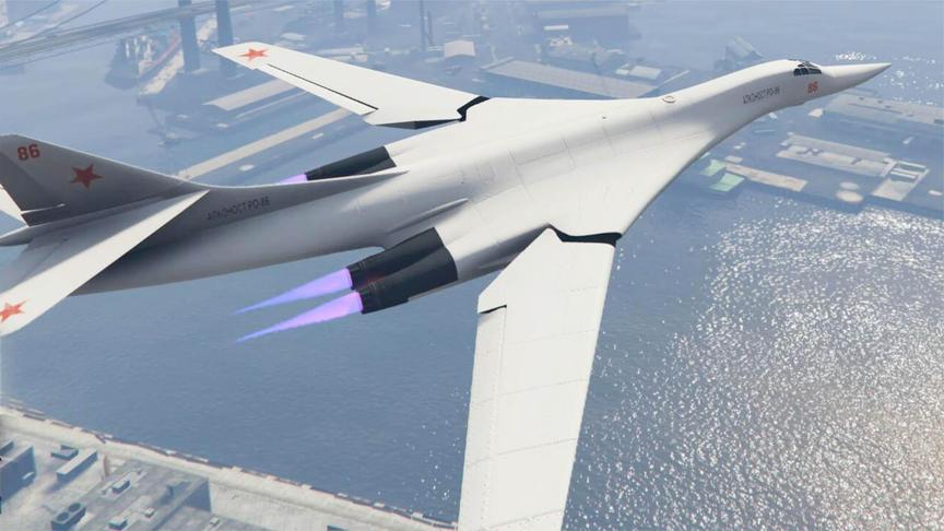 【GTA5】佩里科岛DLC初体验3 新载具图-160白天鹅轰炸机