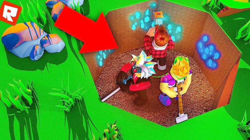 Roblox采矿模拟器：黄金矿工去火山采矿！两百万的矿你见过吗？