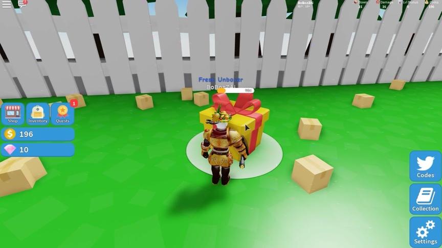 roblox 虚拟世界 “拆礼物模拟器”：这么大的礼物箱里藏着什么？