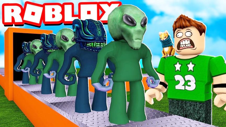 Roblox五十一区避难所：外星人深夜入侵地球，拿起武器绝地反击！