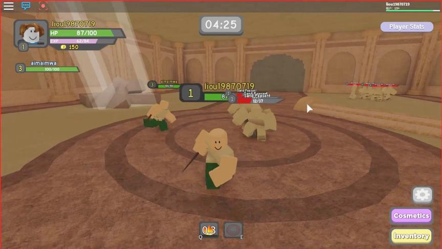 Roblox：瓜牛哥第一次下副本打怪，被敌人追的到处跑！