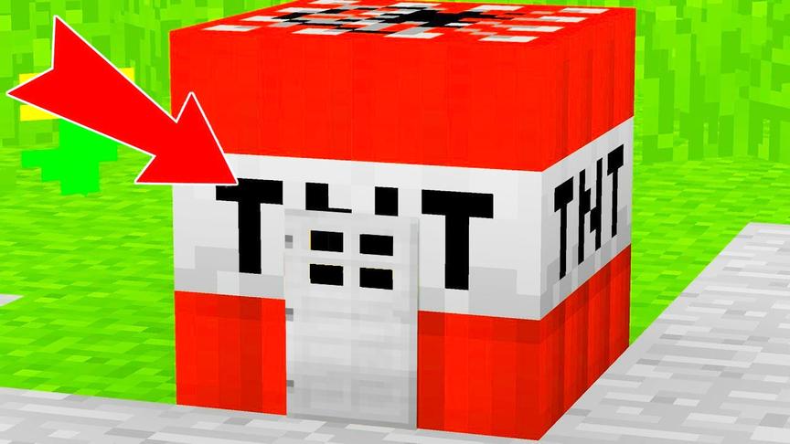 我的世界：如何生存在TNT方块中？