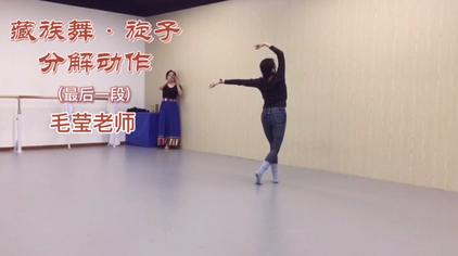 璇子藏族舞蹈教程版 西瓜视频