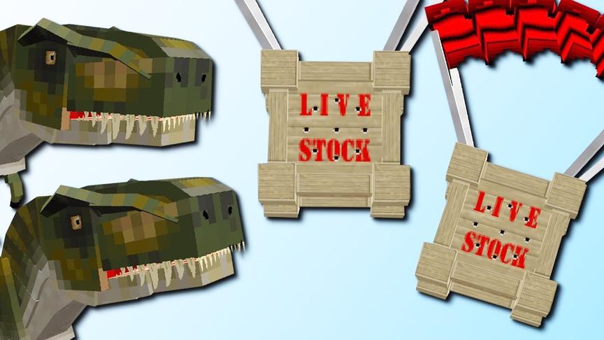 我的世界空投模组 难道可以在MC世界里玩和平精英？