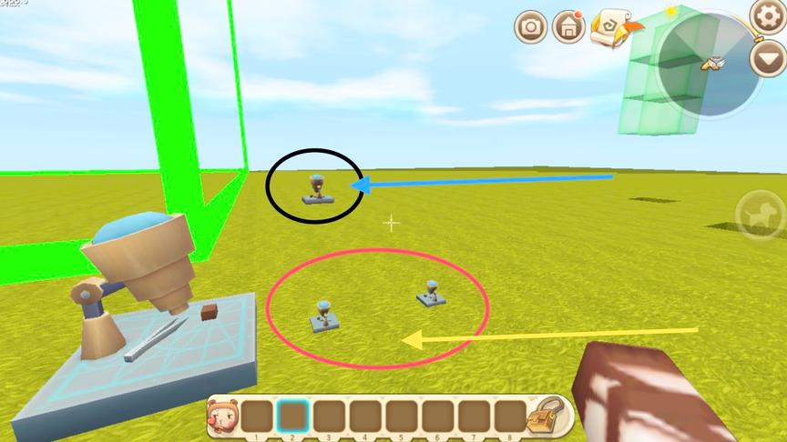 迷你世界：使用缩小仪“模型工作台”把自己缩小！还能继续缩小？