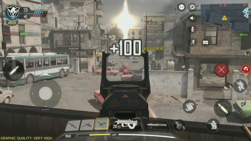 使命召唤手游:开局落后10个人头，放核弹也不能挽回局势!