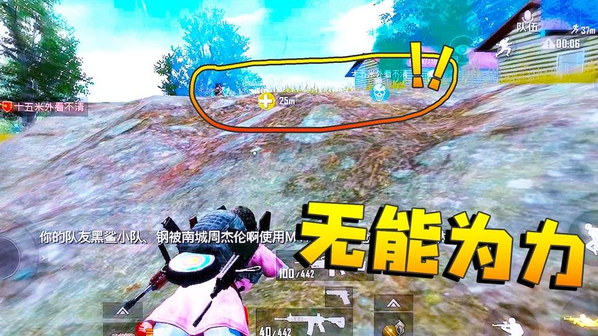 刺激战场：决赛圈遇致命bug！不让打药不能开枪 队友全凉无能为力
