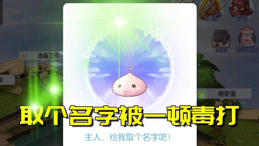 仙境传说RO：我给自己的宠物起名叫⋯⋯却遭来小月的一顿毒打！