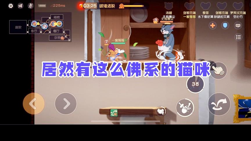 《猫和老鼠手游》CH明明解说：居然有这么佛系的猫咪