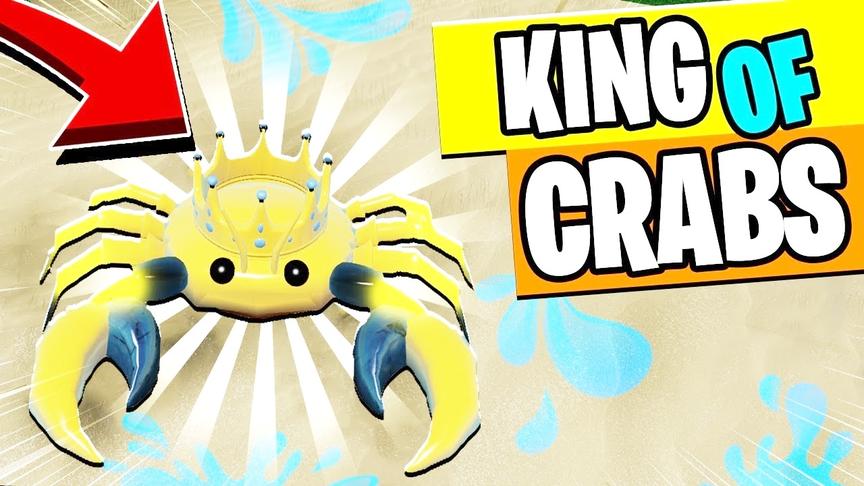 Roblox螃蟹模拟器：变身黄金螃蟹，称霸这片沙滩！小飞象解说