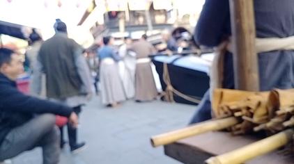 女侠罗明衣拍摄现场 西瓜视频