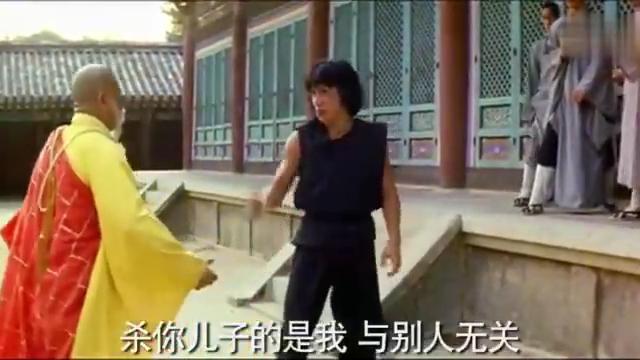 经典武侠电影：小伙大战少林掌门，一套五行拳，大破少林功夫