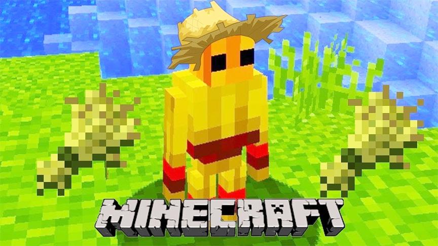 我的世界精灵傀儡模组 MC农场里出现了迷你小偷